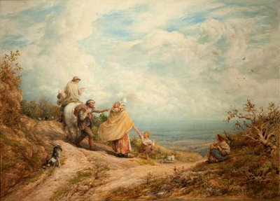 Pointing Out the Way by John Linnell